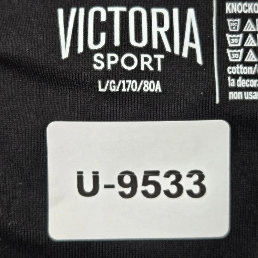 Victoria Sport Women Activewear‎ Pants L Black Yoga Legging 21
